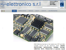 Tablet Screenshot of bgmelettronica.it